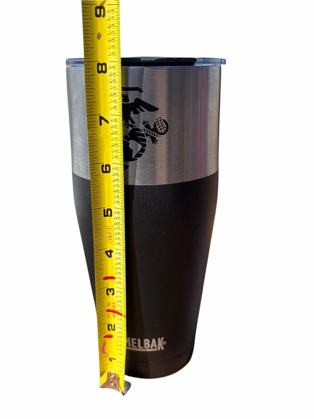 CAMELBAK USMC EAGLE GLOBE AND ANCHOR 30 OZ VACUUM INSULATED TUMBLER